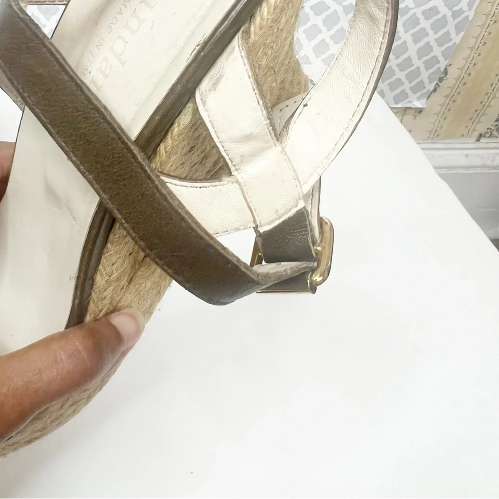 GUC Sundance Ankle Strap Espadrille Wedge Heel Sandal